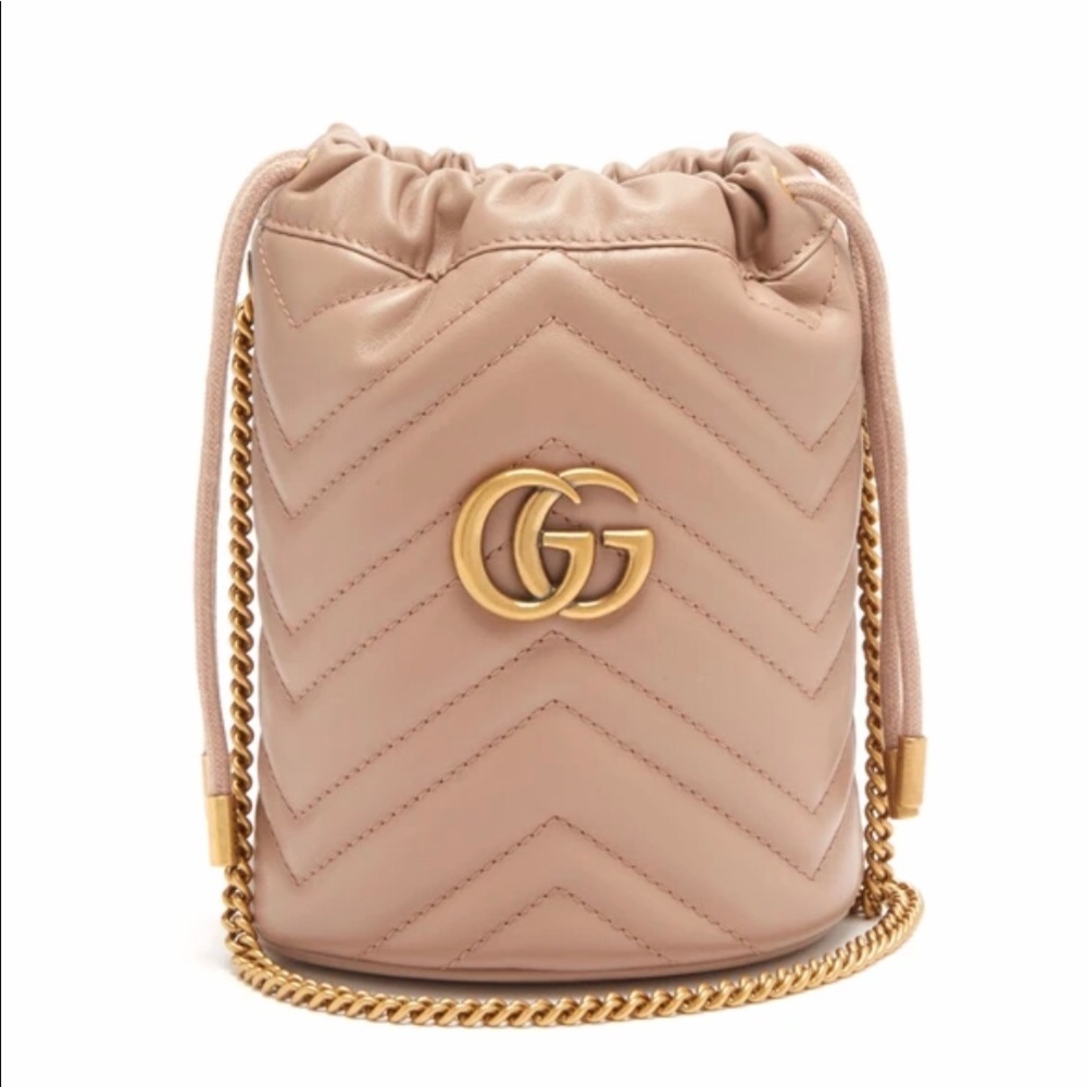 Gucci GG Marmont leather bucket bag - Never worn